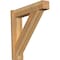 Ekena Millwork Traditional Block Rough Sawn Outlooker, Western Red Cedar, 6"W x 26"D x 26"H OUT06X26X26TRA05RWR - alternate 1